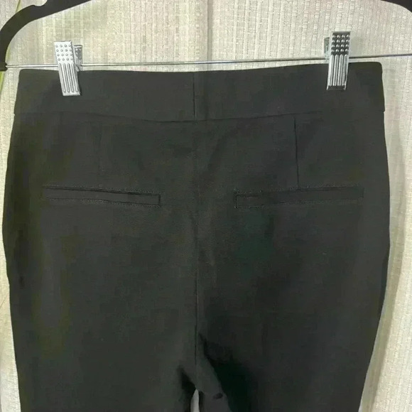 Theory Women’s 2 Black Garetto Fixture Ponte Wide Leg Dress Stretch Dress Pants - Picture 7 of 15